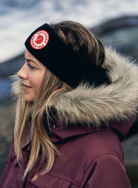 Opaska zimowa Fjallraven 1960 Logo Headband - alpine blue