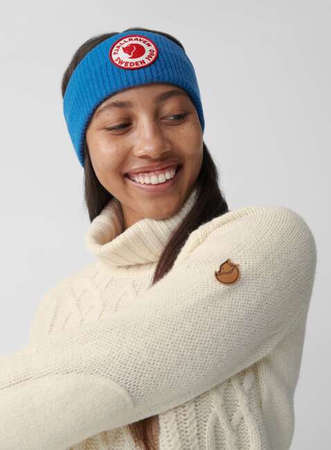 Opaska zimowa Fjallraven 1960 Logo Headband - alpine blue