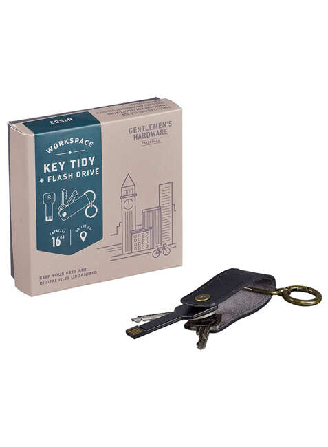 Organizer do kluczy Gentlemen's Hardware Key Tidy + Flash Drive