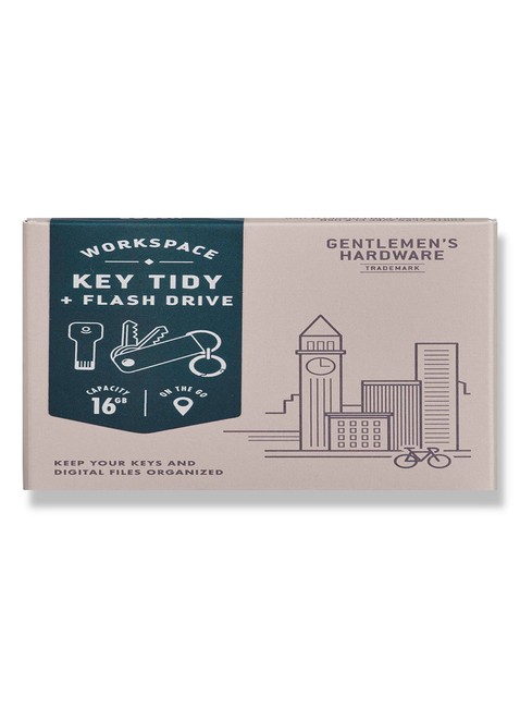 Organizer do kluczy Gentlemen's Hardware Key Tidy + Flash Drive