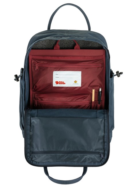 Organizer do plecaka Kanken Fjallraven - ox red