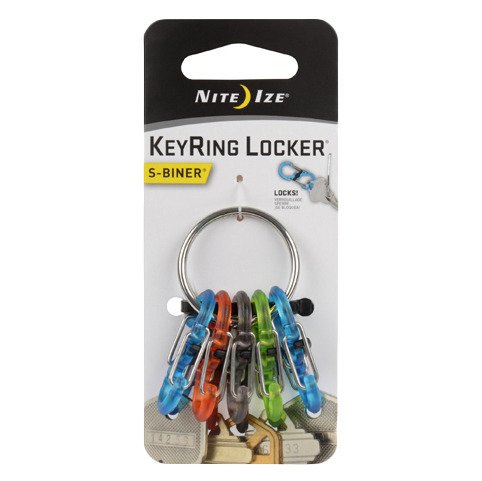 Organizer kluczy S-Biner KeyRing Locker Nite Ize - stalowy