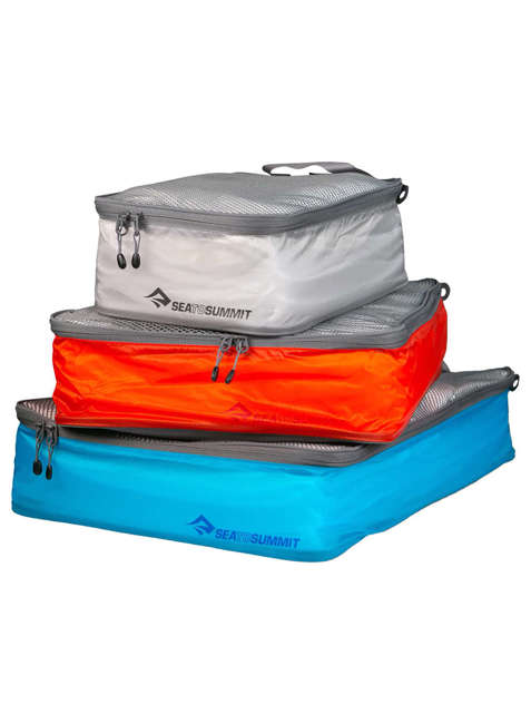 Organizer podróżny Sea To Summit Ultra-Sil Garment Mesh Bag L - blue atoll