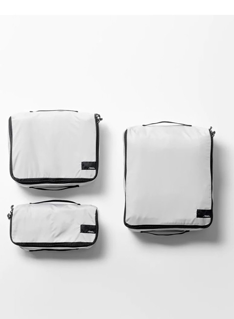 Organizery podróżne Matador Packing Cube Set 3-Pack - arctic white