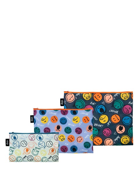 Organizery z recyklingu Loqi Smiley - Boys and Girls