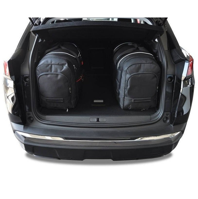 PEUGEOT 3008 HYBRID PHEV 2019+ TORBY DO BAGAŻNIKA 4 SZT