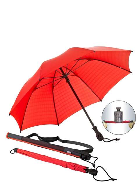 Parasol turystyczny Euroschirm Birdiepal Octagon - red