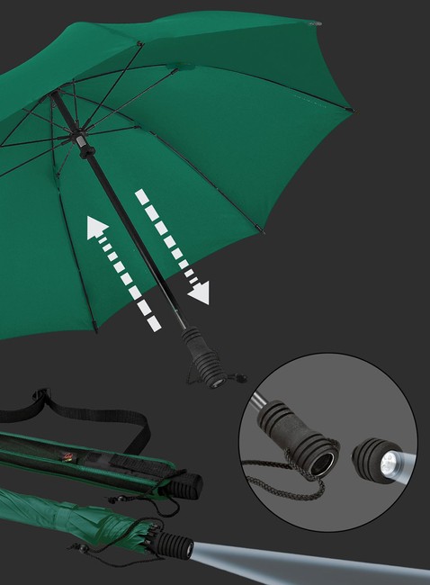 Parasol turystyczny Euroschirm Swing Flashlite - green