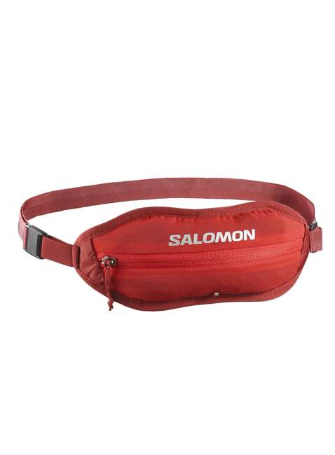 Pas sportowy na akcesoria Salomon Active Sling Belt - high risk red / red dahlia