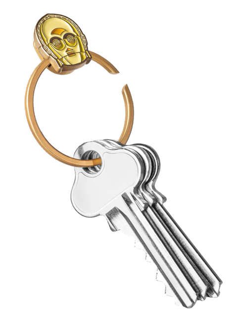 Pierścień do kluczy brelok Orbitkey Ring v2 Star Wars™ - C-3PO™