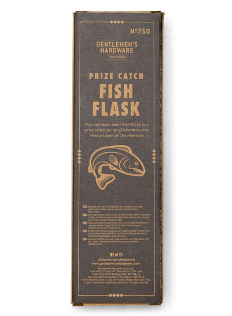 Piersiówka ryba Gentlemen's Hardware Fish Hip Flask 130 ml