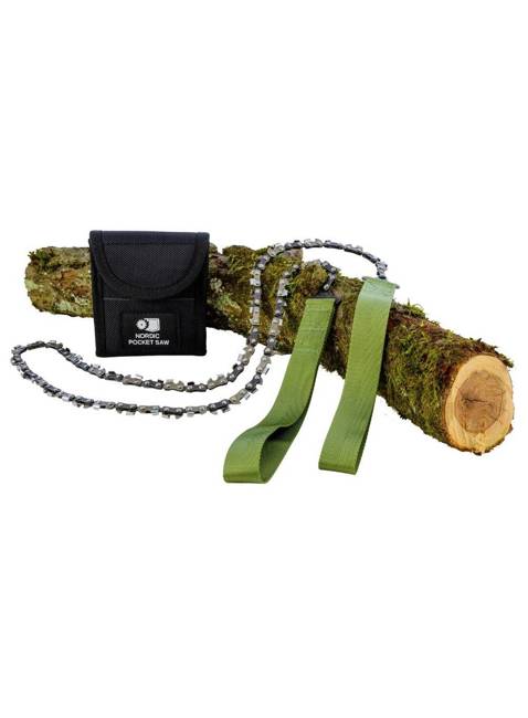 Piła łańcuchowa Nordic Pocket Saw X-Long dla 2 osób - green