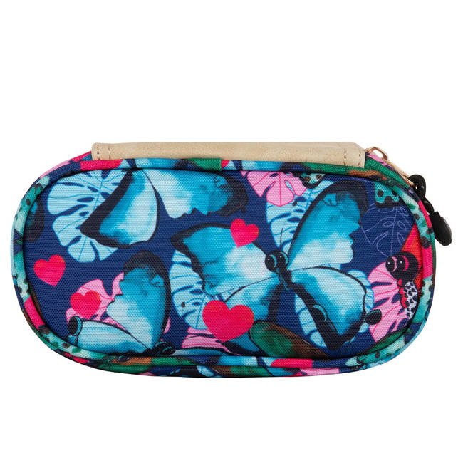 Piórnik Pick & Pack Beautiful Butterfly - navy