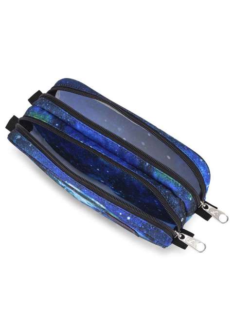 Piórnik dwukomorowy JanSport Large Accessory Pouch - cyberspace