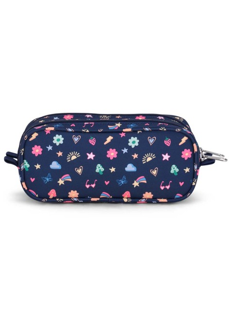 Piórnik dwukomorowy JanSport Large Accessory Pouch - slice of fun