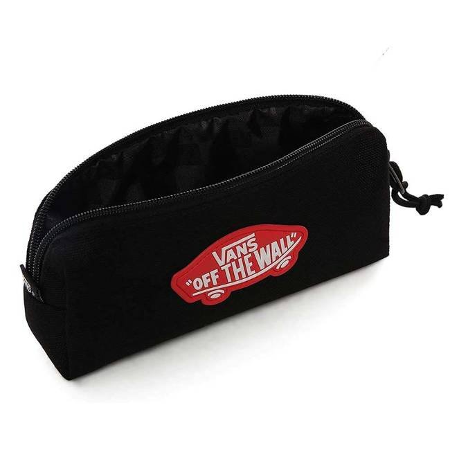 Piórnik saszetka szkolna Vans OTW Pencil Pouch - black/chilli pepper