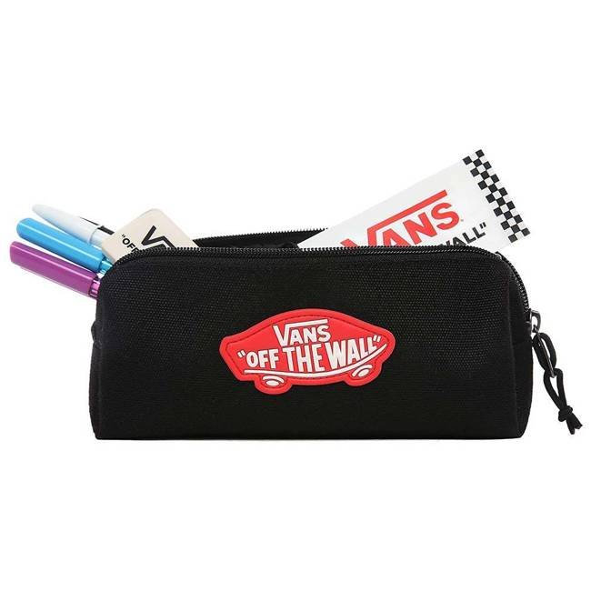 Piórnik saszetka szkolna Vans OTW Pencil Pouch - black/chilli pepper