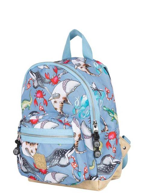 Plecaczek Pick & Pack Mix Animal Backpack S - totally cloud grey