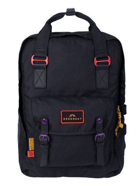 Plecak Doughnut Macaroon Large Happy Camper - black