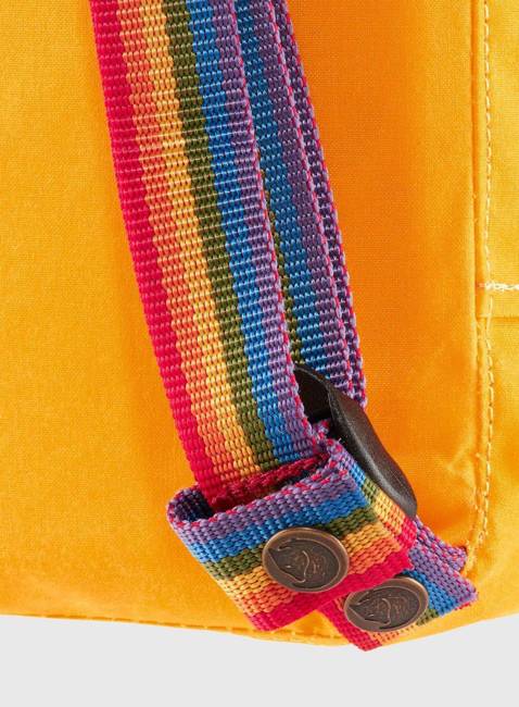 Plecak Fjallraven Kanken Mini Rainbow - spruce green / rainbow pattern