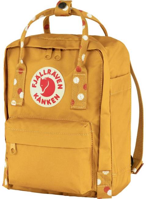 Plecak Fjallraven Kanken Mini - ochre / confetti pattern