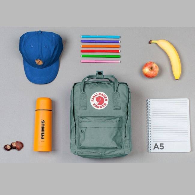 Plecak Fjallraven Kanken Mini - sky blue/light oak