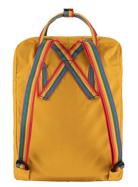 Plecak Fjallraven Kanken Rainbow - ochre / rainbow pattern