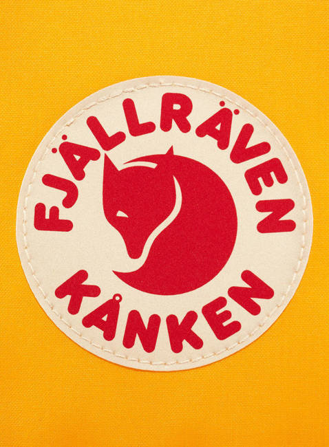 Plecak Fjallraven Kanken Rainbow - ochre / rainbow pattern