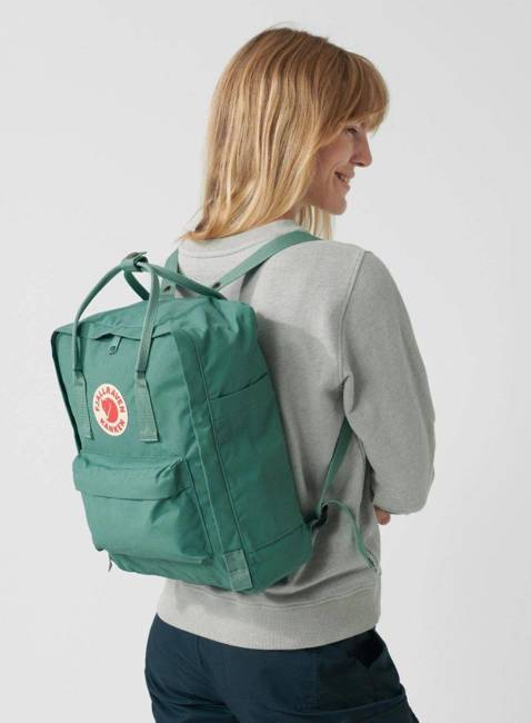 Plecak Fjallraven Kanken - arctic green / spicy orange