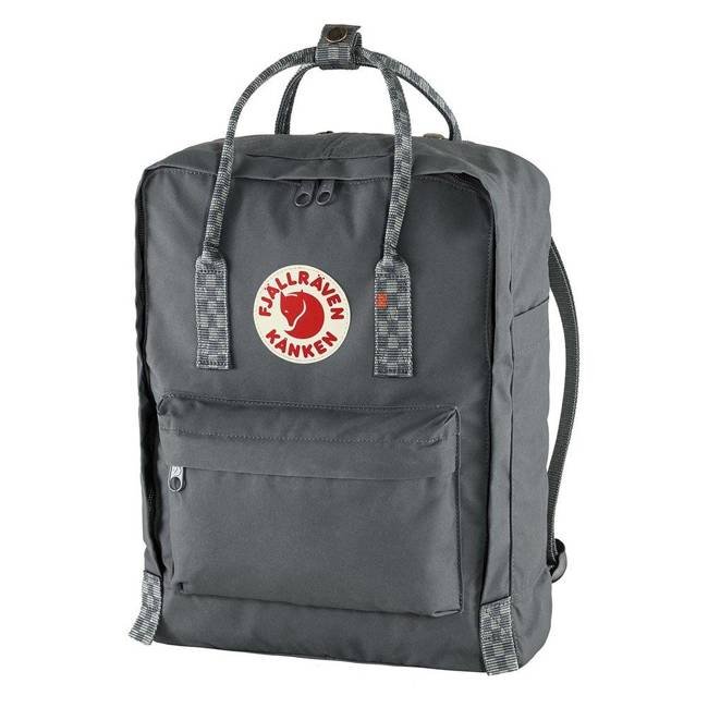 Plecak Fjallraven Kanken -  super grey/chess pattern