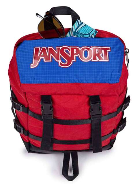 Plecak JanSport Mini Skip Pack - red tape