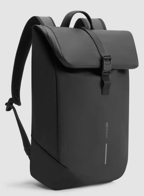 Plecak antykradzieżowy XD Design Urban Flap-top Backpack - black