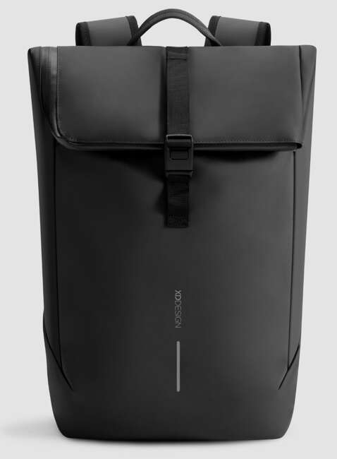 Plecak antykradzieżowy XD Design Urban Flap-top Backpack - black