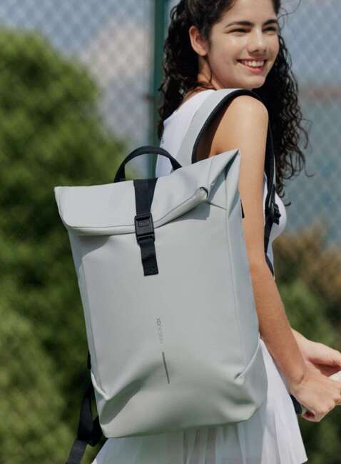 Plecak antykradzieżowy XD Design Urban Flap-top Backpack - off white