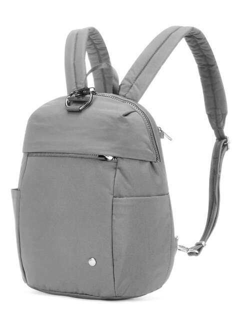 Plecak antykradzieżowy damski Pacsafe Citysafe® CX Petite - econyl gravity grey