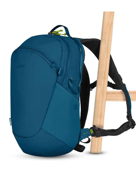 Plecak antykradzieżowy miejski Pacsafe ECO 18 - tidal blue