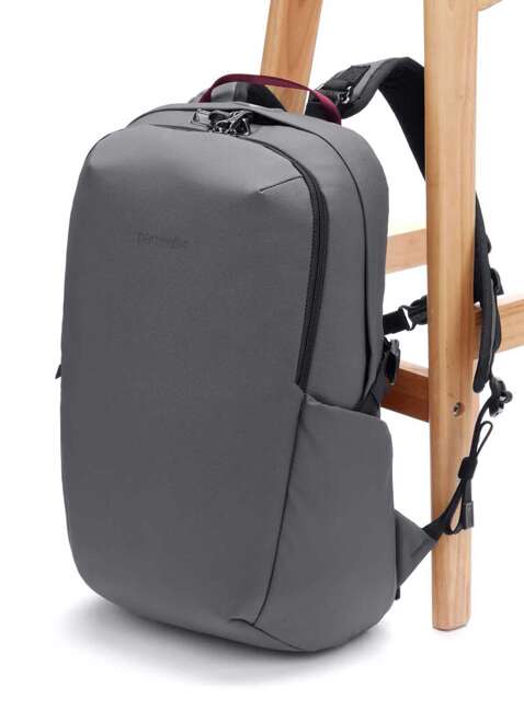 Plecak antykradzieżowy miejski Pacsafe Vibe 25 Anti-theft Backpack - slate