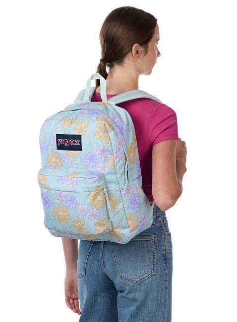 Plecak codzienny JanSport SuperBreak One - faded floral / fresh mint