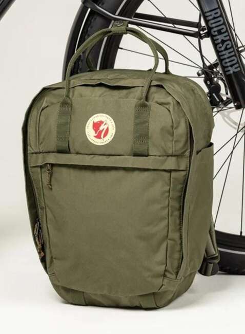 Plecak codzienny rowerowy Fjallraven S/F Cave Pack - green