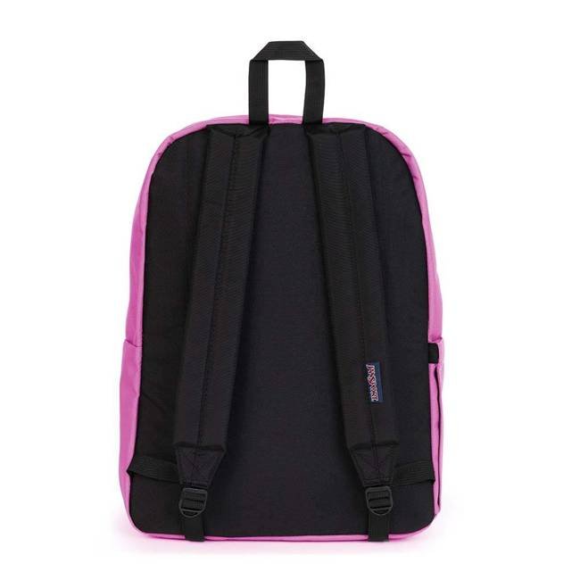 Plecak dla dziewczyny JanSport SuperBreak Plus - purple orchid