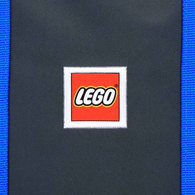 Plecak do szkoły Tribini Fun Large LEGO - heads and cups / blue