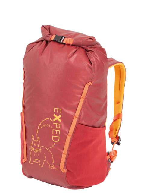 Plecak dziecięcy Exped Kid's Typhoon 15 - burgundy / coral