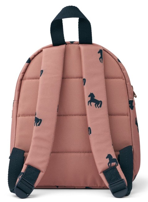 Plecak dziecięcy Liewood Allan Backpack - horses / dark rosetta