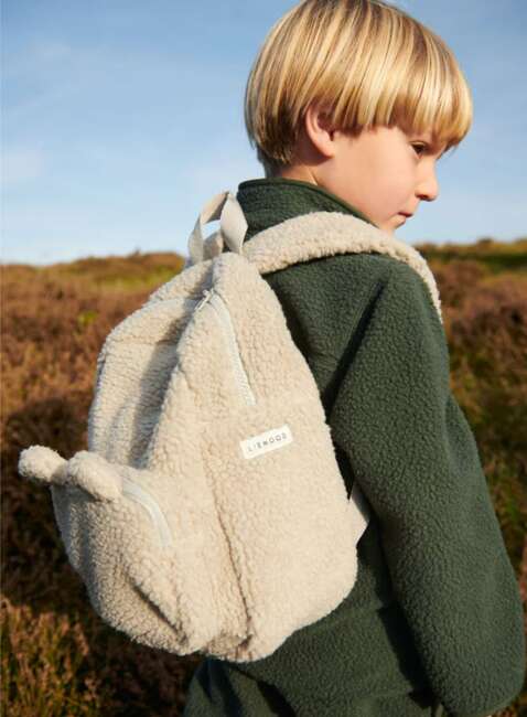 Plecak dziecięcy Liewood Allan Pile Backpack with ears - mist