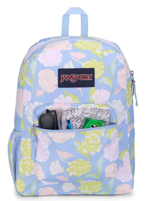 Plecak dziewczęcy JanSport Cross Town - autumn tapestry hydrangea