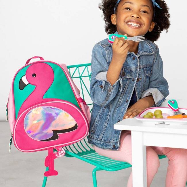 Plecak dziewczęcy Little Kid Skip Hop Zoo - flamingo