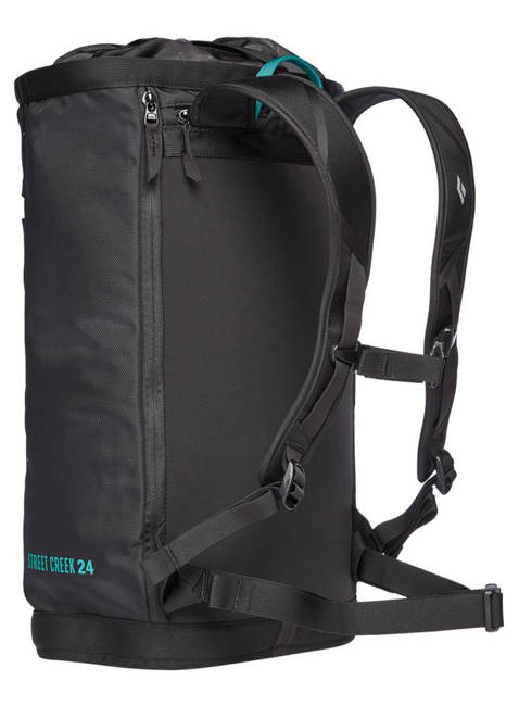 Plecak miejski Black Diamond Street Creek 24 l - black / teal