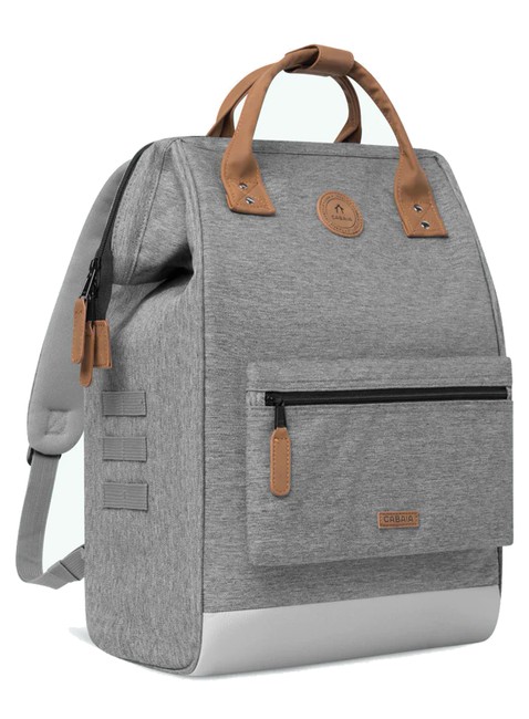 Plecak miejski Cabaia Adventurer Maxi New York - light grey