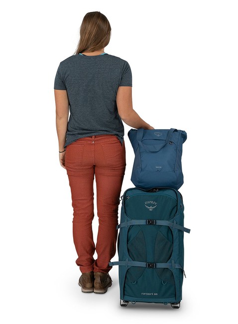 Plecak miejski Osprey Daylite Totepack - jet stream blue / cascade blue