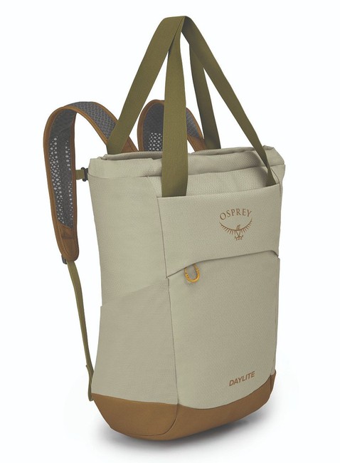 Plecak miejski Osprey Daylite Totepack - meadow gray / histosol brown